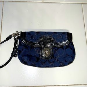 Authentic coach wristlet